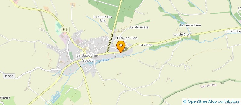 localisation de l'entreprise SCI DG BROUARD à MIERMAIGNE