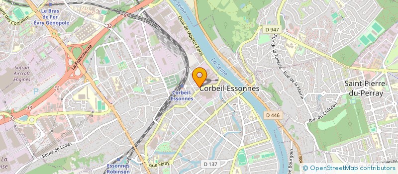 localisation de l'entreprise SCI DG DARBLAY à CORBEIL-ESSONNES