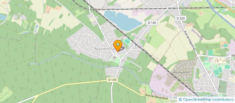 localisation de l'entreprise SCI DG LA VALETTE  HAGUENAU