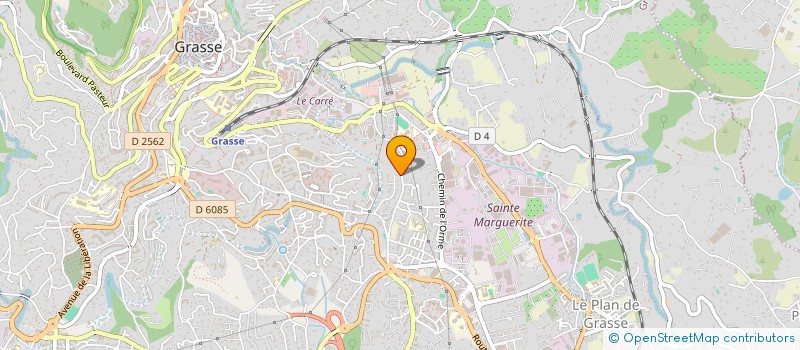 localisation de l'entreprise SCI DGB1 à GRASSE