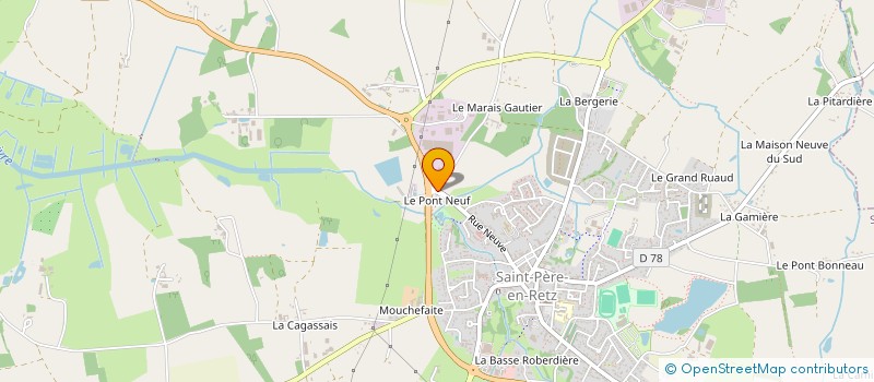 localisation de l'entreprise SCI DGC  SAINT-PERE-EN-RETZ