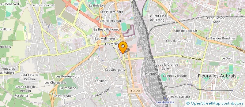 localisation de l'entreprise SCI DGC IMMO  SARAN