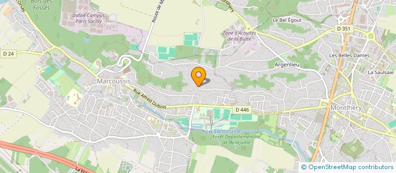 localisation de l'entreprise SCI DGDB  MARCOUSSIS