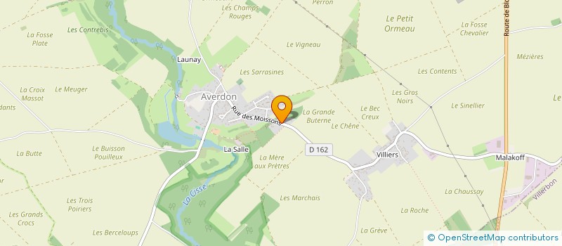 localisation de l'entreprise SCI DGEC  AVERDON