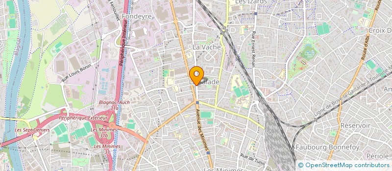 localisation de l'entreprise SCI DGERIC à TOULOUSE