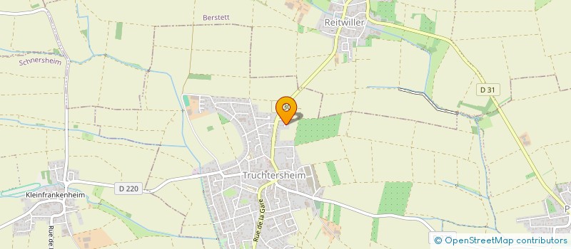 localisation de l'entreprise SCI DGHL  TRUCHTERSHEIM