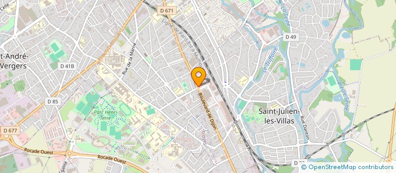 localisation de l'entreprise SCI DGJC  SAINT-JULIEN-LES-VILLAS