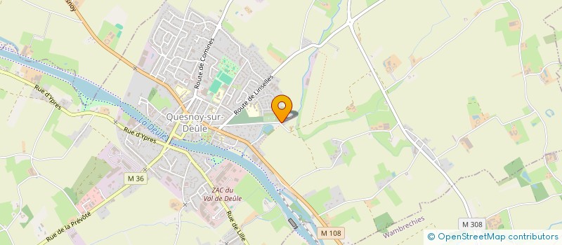 localisation de l'entreprise SCI DGL à QUESNOY-SUR-DEULE