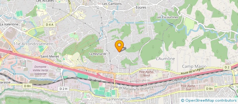 localisation de l'entreprise SCI DGN IMMO à MARSEILLE