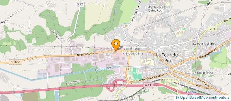 localisation de l'entreprise SCI DGNA  SAINT-JEAN-DE-SOUDAIN