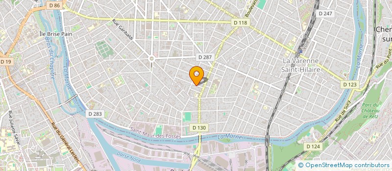 localisation de l'entreprise SCI DGTP à SAINT-MAUR-DES-FOSSES