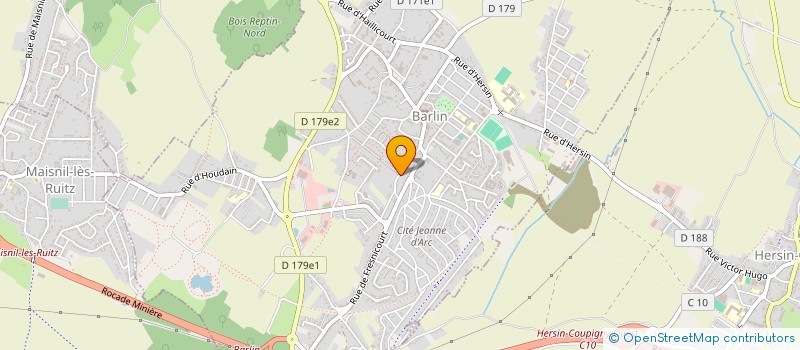 localisation de l'entreprise SCI DGYC à BARLIN