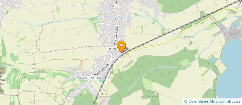 localisation de l'entreprise SCI DHC  KURTZENHOUSE