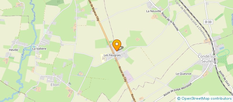 localisation de l'entreprise SCI DHD  NONANT