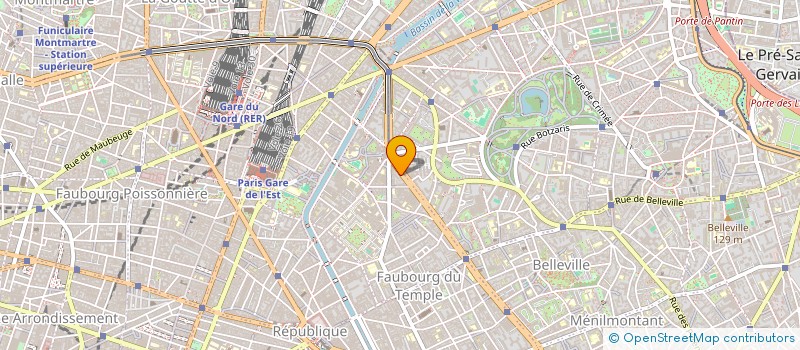 localisation de l'entreprise SCI DHD  PARIS