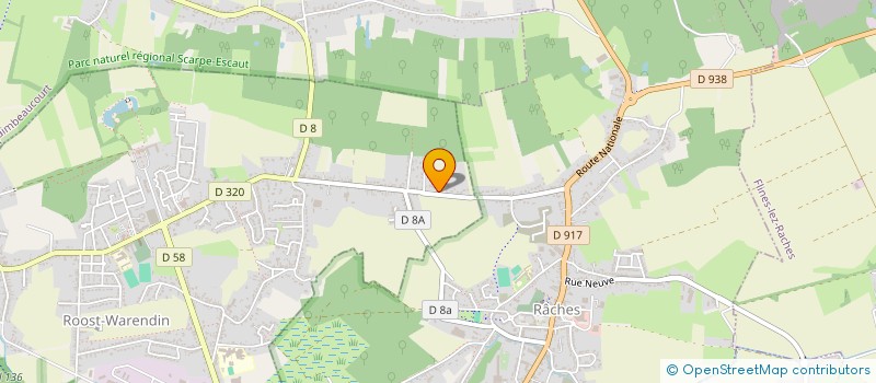 localisation de l'entreprise SCI DHD LA PLACE à DOUAI
