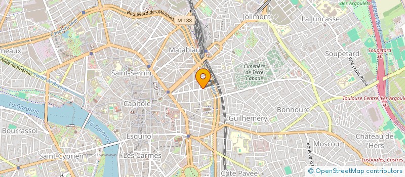 localisation de l'entreprise SCI DHERS à TOULOUSE