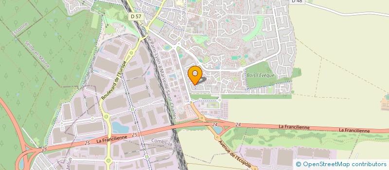 localisation de l'entreprise SCI DHHYI  COMBS-LA-VILLE