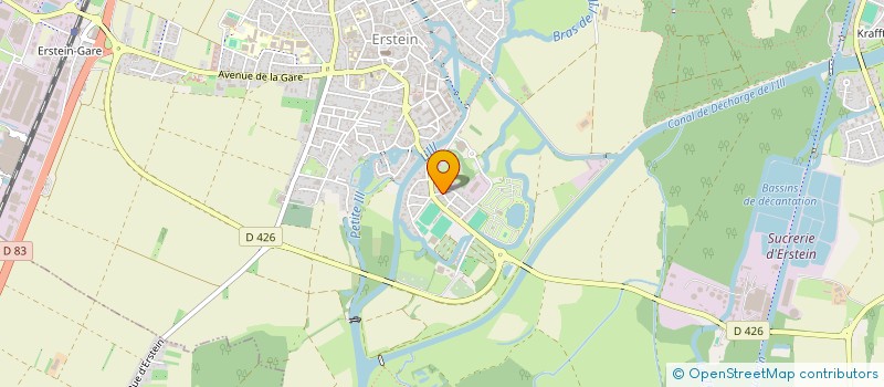 localisation de l'entreprise SCI DHMT PATRIMOINE  ERSTEIN