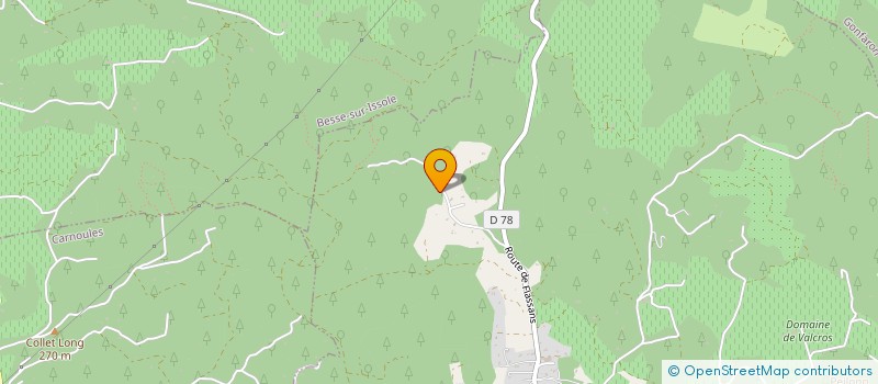 localisation de l'entreprise SCI DHO  PIGNANS