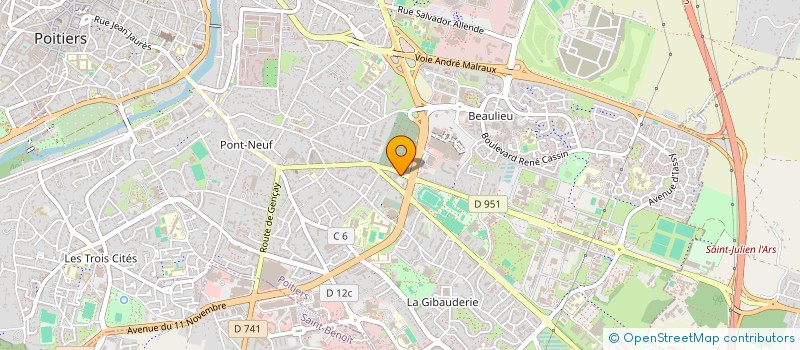 localisation de l'entreprise SCI DHYM  PLERIN