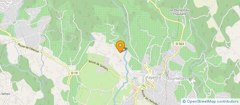 localisation de l'entreprise SCI DI AMORE  FAYENCE