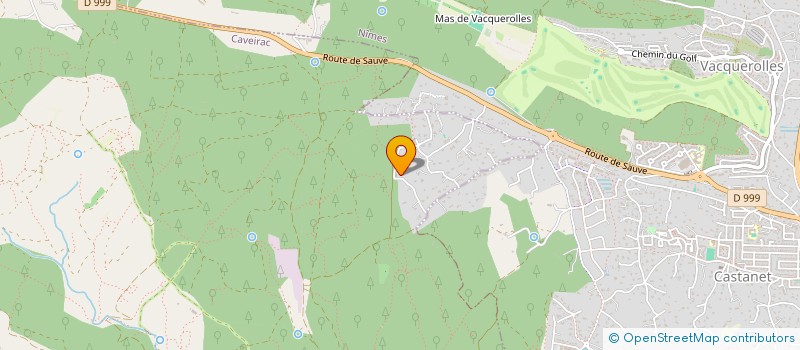 localisation de l'entreprise SCI DI BETTA LLC  CAVEIRAC