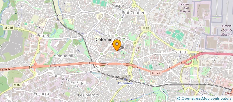 localisation de l'entreprise SCI DI DOMENCO à COLOMIERS