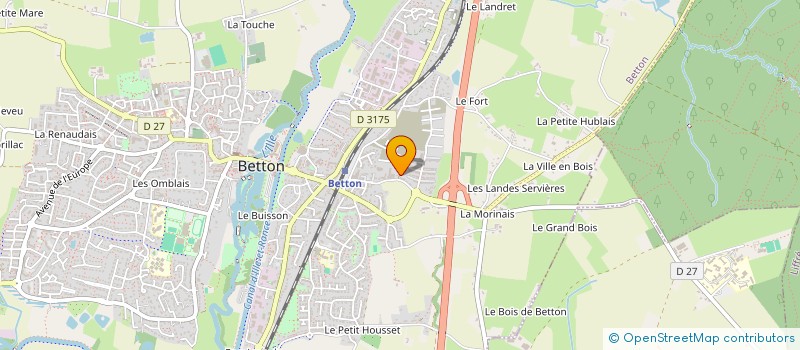 localisation de l'entreprise SCI DI FLO  BETTON