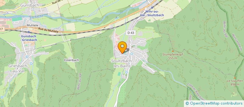 localisation de l'entreprise SCI DI FOGLIO PETERMANN  WIHR-AU-VAL