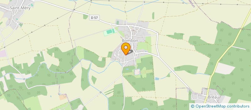 localisation de l'entreprise SCI DI GAMMA  BOMBON