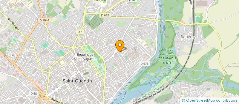 localisation de l'entreprise SCI DI LECCE à SAINT-QUENTIN