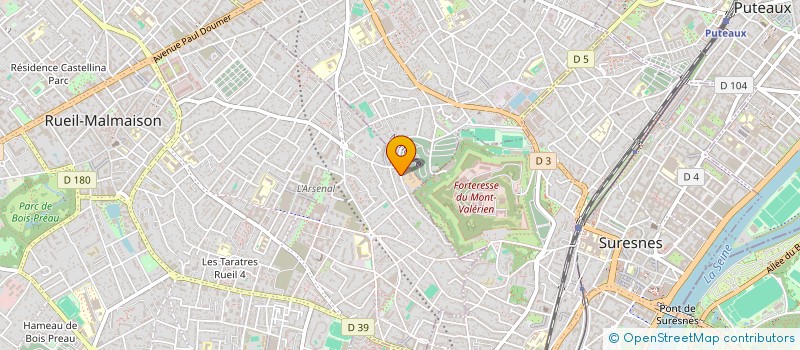 localisation de l'entreprise SCI DI PARAVI à RUEIL-MALMAISON