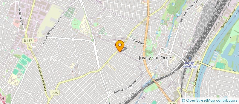 localisation de l'entreprise SCI DI TOMMASO  JUVISY-SUR-ORGE