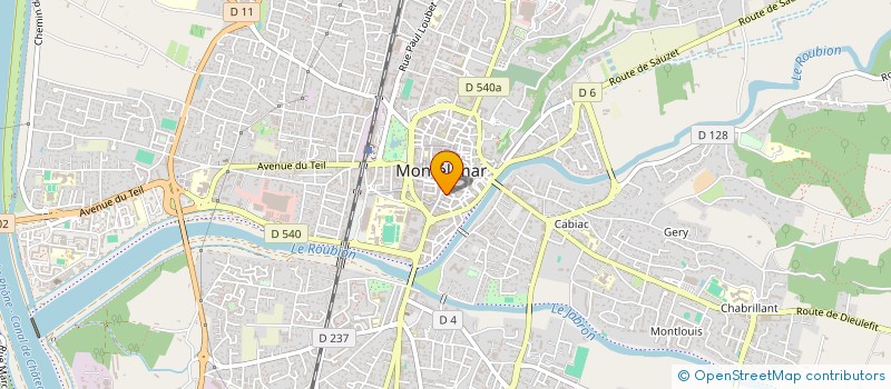 localisation de l'entreprise SCI DI VOUM à MONTELIMAR