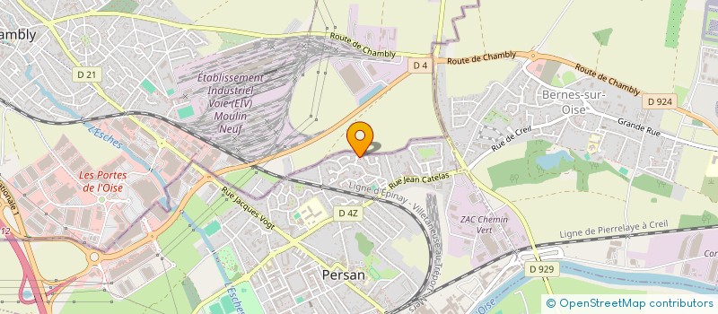 localisation de l'entreprise SCI DIABIRA  PERSAN