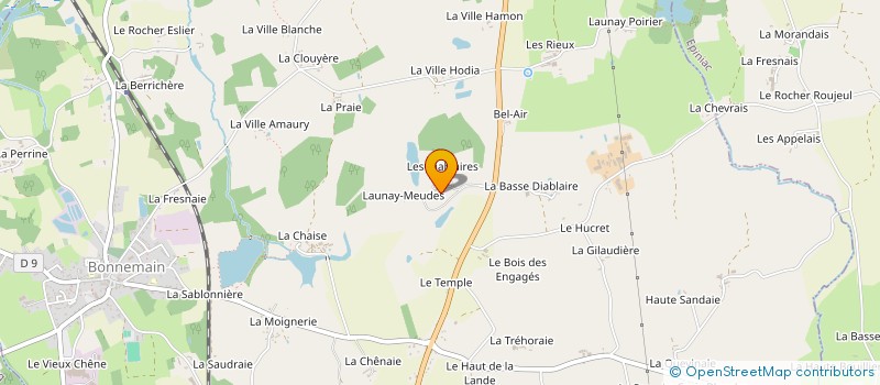 localisation de l'entreprise SCI DIABLIMMO  BONNEMAIN