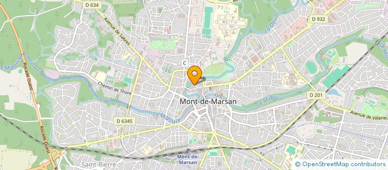 localisation de l'entreprise SCI DIABLOTIN à MONT-DE-MARSAN