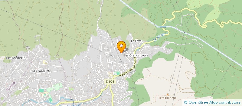 localisation de l'entreprise SCI DIABLOTINS  ALLAUCH