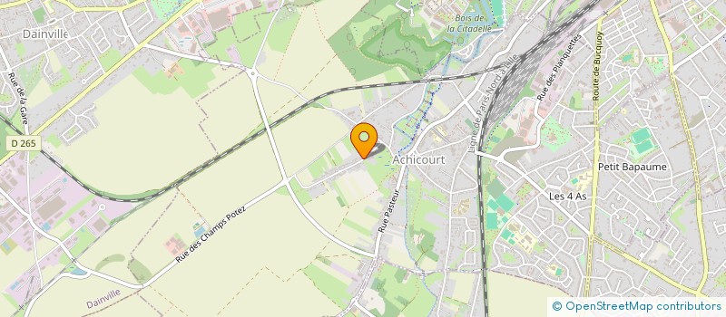 localisation de l'entreprise SCI DIABOLO  ACHICOURT