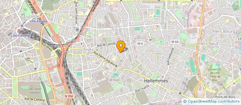 localisation de l'entreprise SCI DIACAR à LILLE