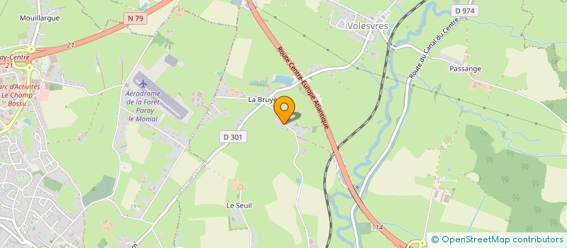 localisation de l'entreprise SCI DIAFERIA ET PINKUS  VOLESVRES