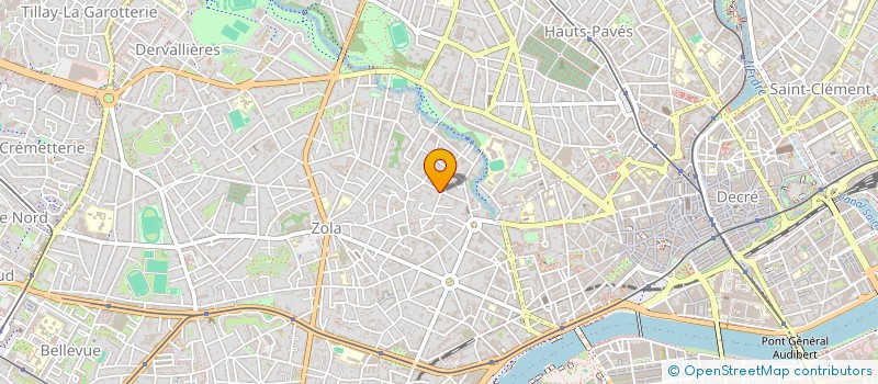 localisation de l'entreprise SCI DIAGRAMME à NANTES