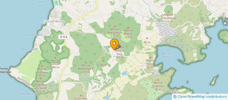 localisation de l'entreprise SCI DIAKA  SAINTE ANNE