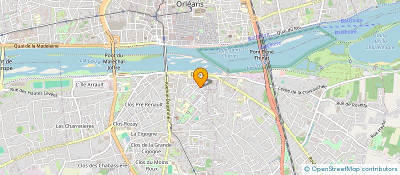 localisation de l'entreprise SCI DIALLO à ORLEANS