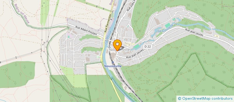 localisation de l'entreprise SCI DIAM S IMMOBILIER  NOUZONVILLE