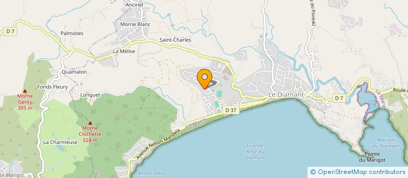 localisation de l'entreprise SCI DIAMANT 2000  LE DIAMANT