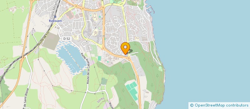 localisation de l'entreprise SCI DIAMANT  ISTRES