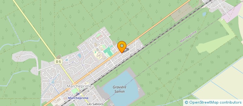 localisation de l'entreprise SCI DIAMANT  MARCHEPRIME