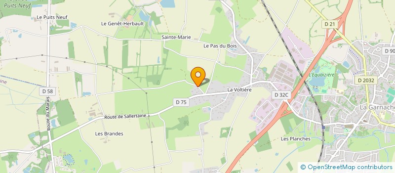 localisation de l'entreprise SCI DIAMANT à LA GARNACHE